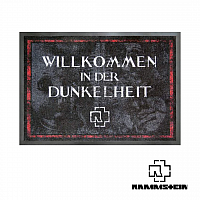 Rammstein velurová rohožka s vinylovou podložkou 500 x 700 x 5 mm