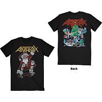 Anthrax tričko, Vintage Christmas BP Black, pánské