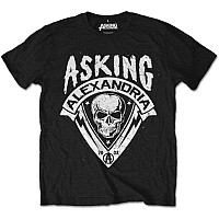Asking Alexandria tričko, Skull Shield, pánské