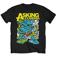 Asking Alexandria tričko, Killer Robot, pánské