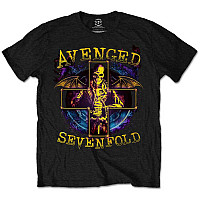 Avenged Sevenfold tričko, Stellar Black, pánské