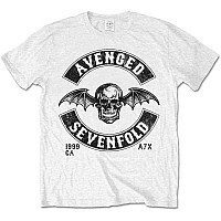 Avenged Sevenfold tričko, Moto Seal White, pánské