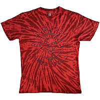 Avenged Sevenfold tričko, Pent Up Dip Dye Red, pánské