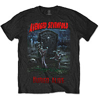 Avenged Sevenfold tričko, Buried Alive Tour 2012 BP Black, pánské