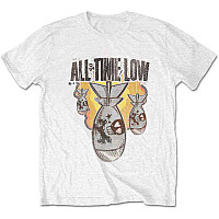 All Time Low tričko, Da Bomb White, pánské