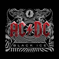 AC/DC šátek, Black Ice 55 x 55cm