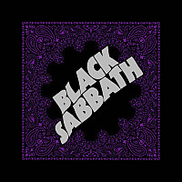 Black Sabbath šátek, Logo 55x55cm