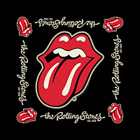 Rolling Stones šátek, Est. 1962 55 x 55cm