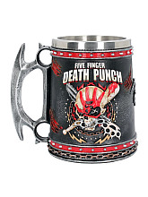 Five Finger Death Punch korbel 500 ml/15 cm/1 kg, FFDP Logo Skull