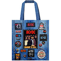 AC/DC nákupní taška Eco PES 40x40 cm/260g, Highway To Hell Multicolor