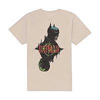 Batman tričko, The Batman Question Mark Bat Beige, pánské