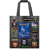 Megadeth nákupní taška Eco PES 40x40 cm/260g, Rust In Peace Multicolor
