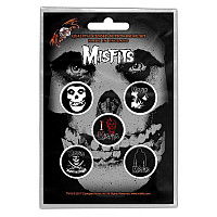 Misfits set 5-ti placek, Skull