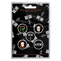 Marilyn Manson set 5-ti placek, Cross Log