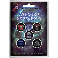 Avenged Sevenfold set 5-ti placek průměr 25 mm, The Stage