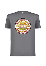 The Beatles tričko, Lonely Hearts Club Grey, pánské