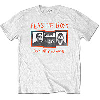 Beastie Boys tričko, So What Cha Want White, pánské