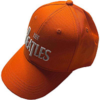 The Beatles kšiltovka, White Drop T Logo Orange