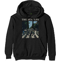 The Beatles mikina, Abbey Road Hoodie Black, pánská