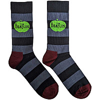 The Beatles ponožky, Apple & Stripes Blue, unisex - velikost 6 až 11 (39 až 45)