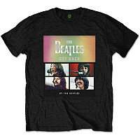 The Beatles tričko, Album Faces Gradient Black, pánské
