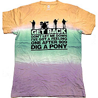The Beatles tričko, Get Back Gradient Dip-Dye, pánské