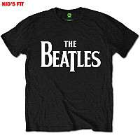 The Beatles tričko, Drop T Logo Black, dětské