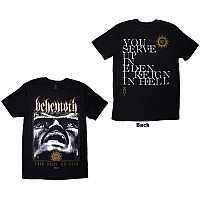 Behemoth tričko, The Shit Ov God Reign In Hell BP Black, pánské