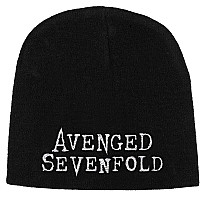 Avenged Sevenfold zimní kulich, A7X Logo
