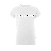 Friends tričko, Logo White Rolled, pánské