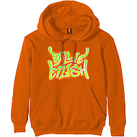 Billie Eilish mikina, Airbrush Flames Blohsh Orange, pánská