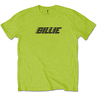 Billie Eilish tričko, Racer Logo & Blohsh Lime Green BP, pánské