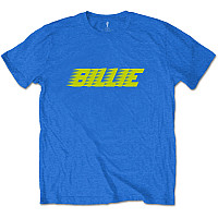 Billie Eilish tričko, Racer Logo Blue, pánské