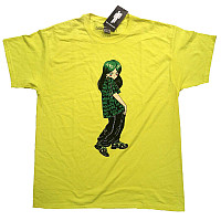 Billie Eilish tričko, Anime Billie Yellow, pánské