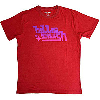 Billie Eilish tričko, Purple Logo Red, pánské