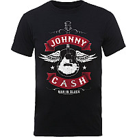 Johnny Cash tričko, Winged Guitar, pánské