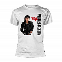 Michael Jackson tričko, Bad White, pánské