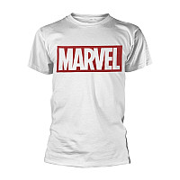 Marvel Comics tričko, Logo White, pánské