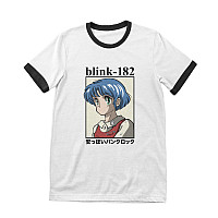 Blink 182 tričko, Anime Black&White, pánské