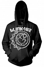 Blink 182 mikina, Stamp Black Pullover Black, pánská