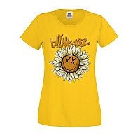 Blink 182 tričko, Sunflower Girly Yellow, dámské