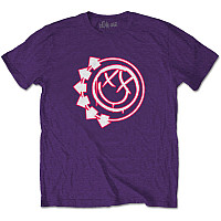 Blink 182 tričko, Six Arrow Smiley Purple, pánské