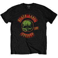 Black Label Society tričko, Skull Logo Coloured Black, pánské
