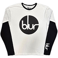 Blur tričko dlouhý rukáv, Circle Logo Black & White, pánské