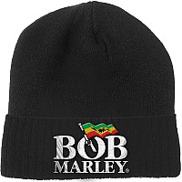 Bob Marley zimní bavlněný kulich, Logo