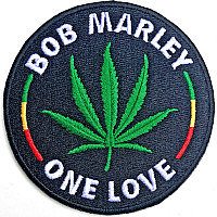 Bob Marley nažehlovačka 84mm, Leaf