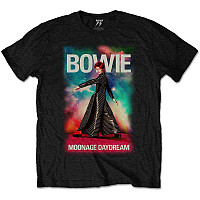 David Bowie tričko, Moonage 11 Fade Black, pánské