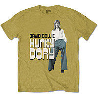 David Bowie tričko, Hunky Dory 2 Mustard Yellow, pánské