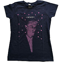 David Bowie tričko, Dots Girly Navy, dámské