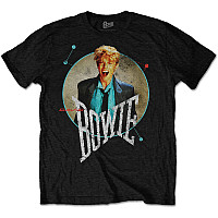 David Bowie tričko, Circle Scream BP Black, pánské